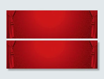 红色创年新年背景