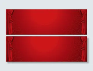 红色创年新年背景