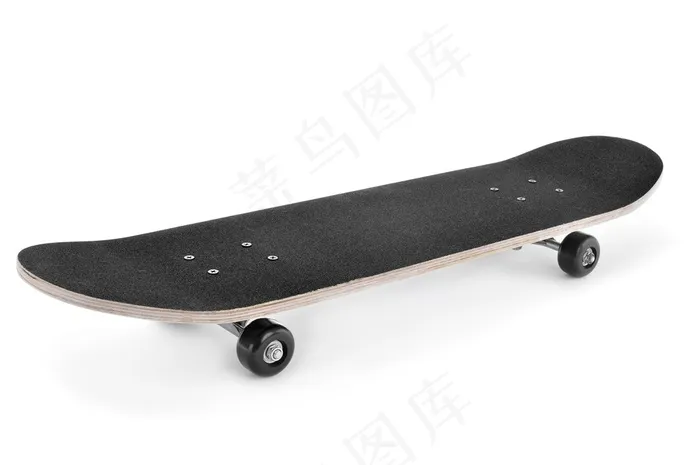 一块黑色的滑板
