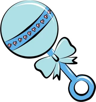 婴儿摇铃 PNG免抠