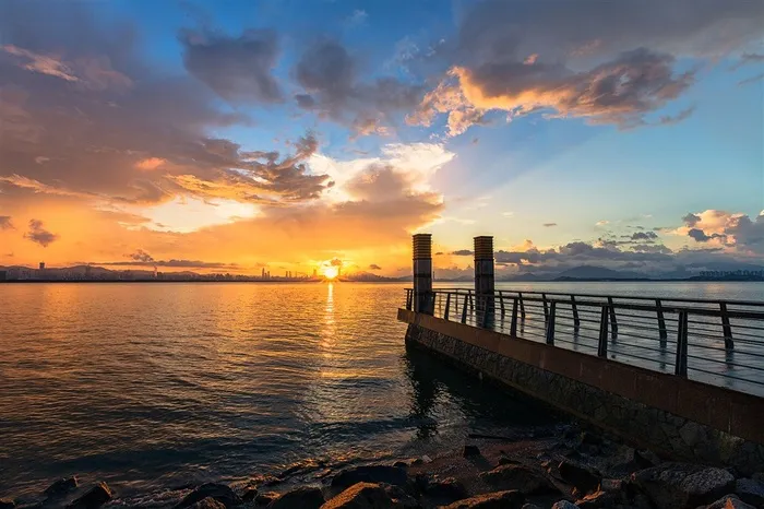 深圳湾风景大图