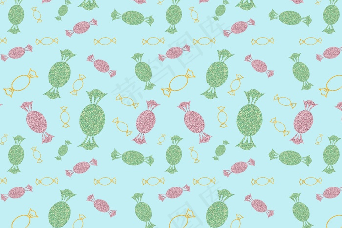 糖果底纹背景图片