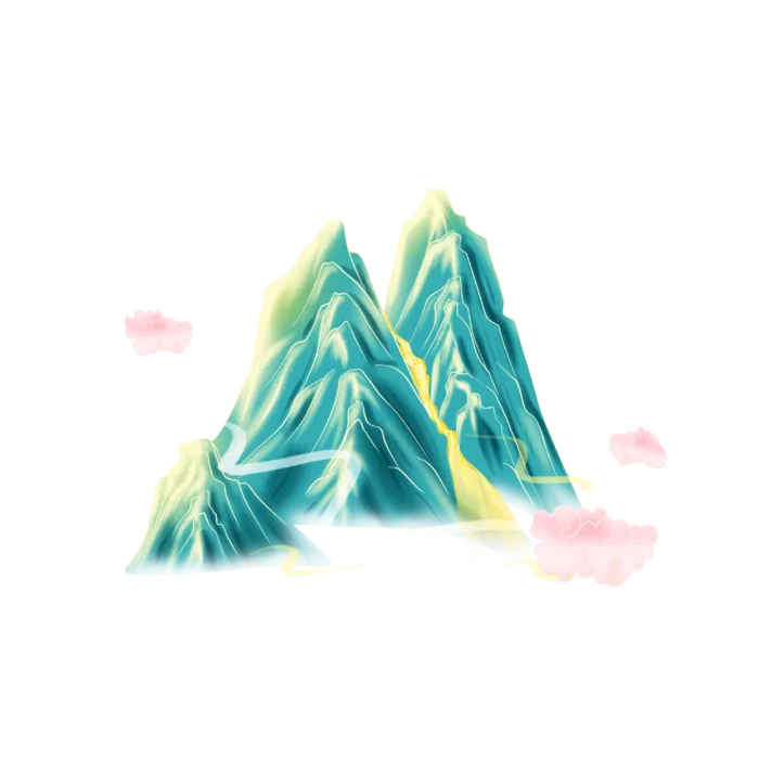 青山免抠素材