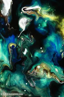 唯美时尚水彩抽象油画 唯美时尚水彩抽象油画