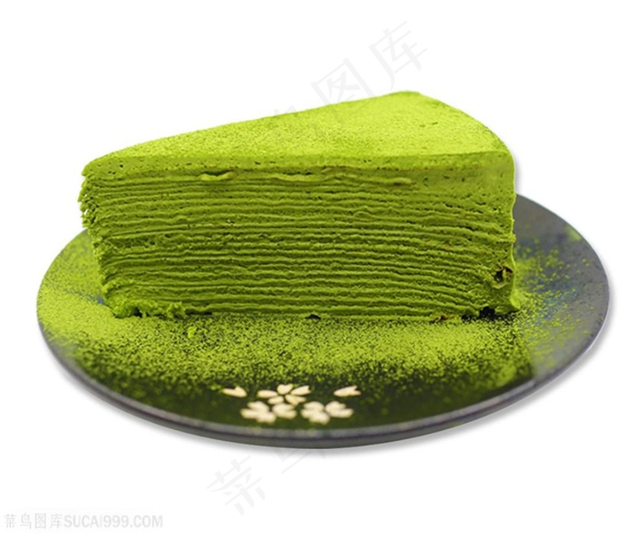 创意绿色蛋糕图片