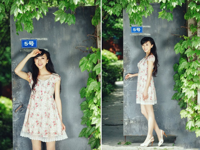 摄影图片人物美女模特照片
