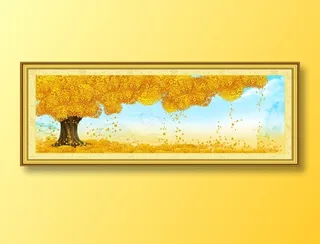 发财树装饰画