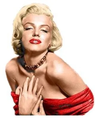 玛丽莲梦露 PNG免抠