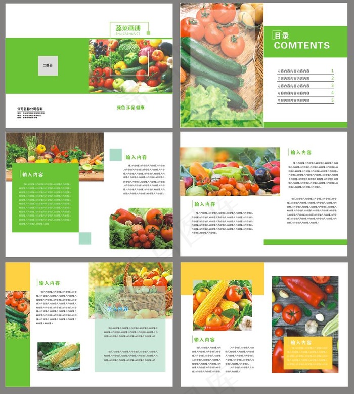 蔬菜画册1