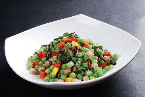 CXC02534揽菜肉松炒豆角 3