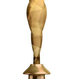 小金人奖杯 PNG免抠图