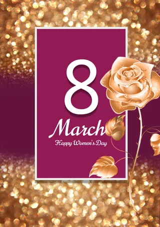 三八妇女节女神节psd素材