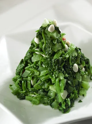 LCSC0141菠菜拌苦瓜