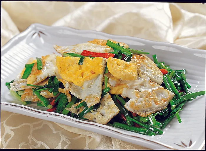 CXC01335荷包蛋炒韭菜