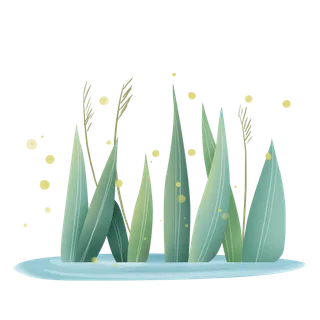 清明元素古风中式清明节山水画中国风绿色