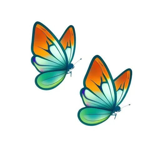 蝴蝶免抠(2048x2048)