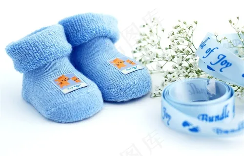漂亮的纯棉婴儿鞋图片