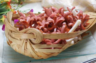 薯条香焗脆皮肠 22元