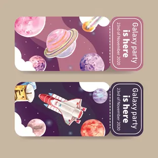 太空宇航员插画