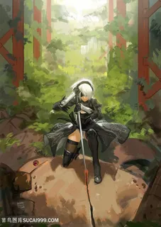 日本高清剑士动漫图片