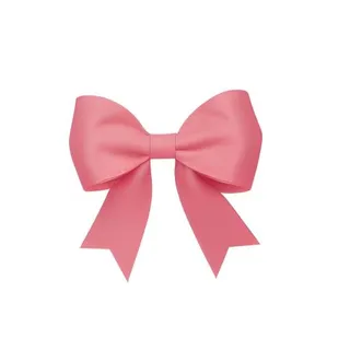 粉色蝴蝶结免抠