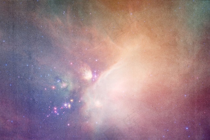 炫彩星空宇宙高清素材图