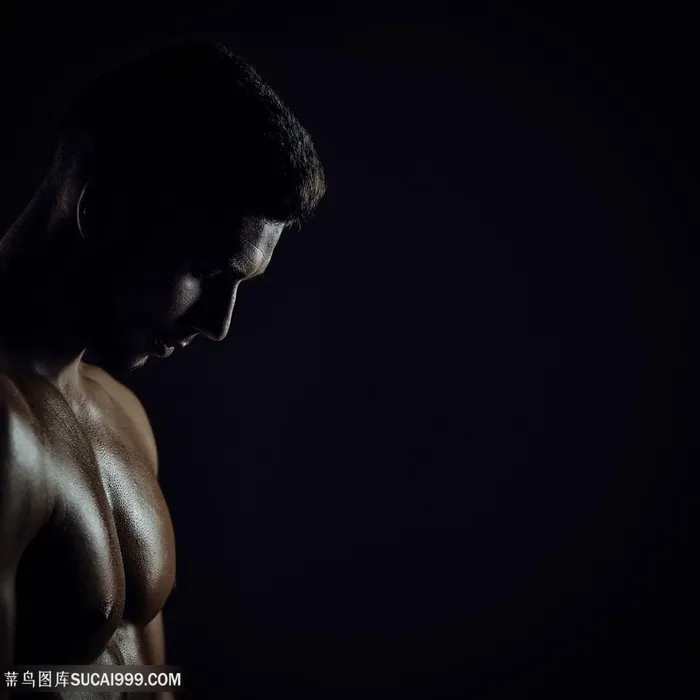 强壮的健身达人高清图片