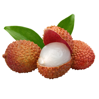 66荔枝 (3)水果超市商品白底图免抠实物摄影png格式图片透明底