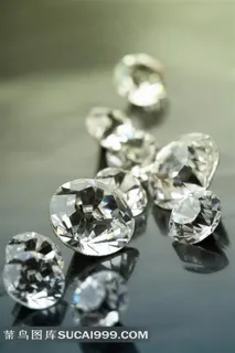 精美的透明水晶