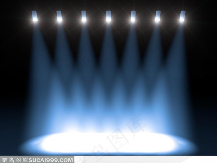 舞台会场的灯光 射灯