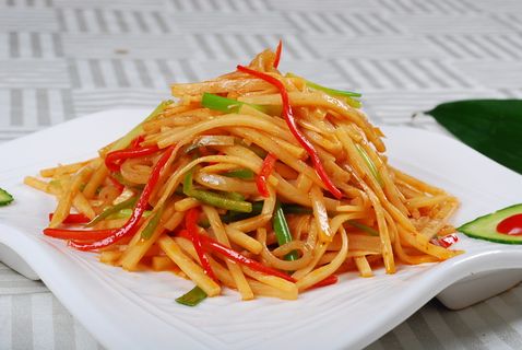 0911XC-798鲜鱿爆笋丝