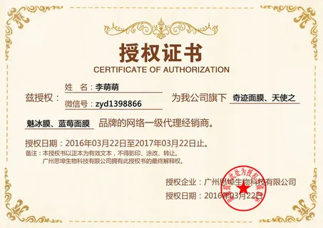 公司企业网络电子模板代理授权资质证书PSD制作设计源文件