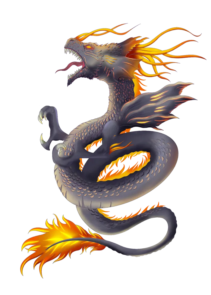 金色元素龙