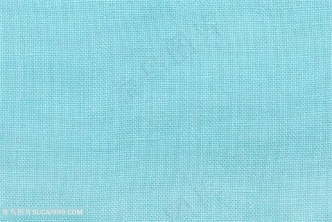天蓝色彩色亚麻布底纹背景