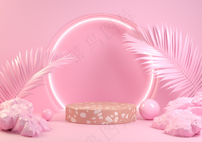 3D风格产品展示展台
