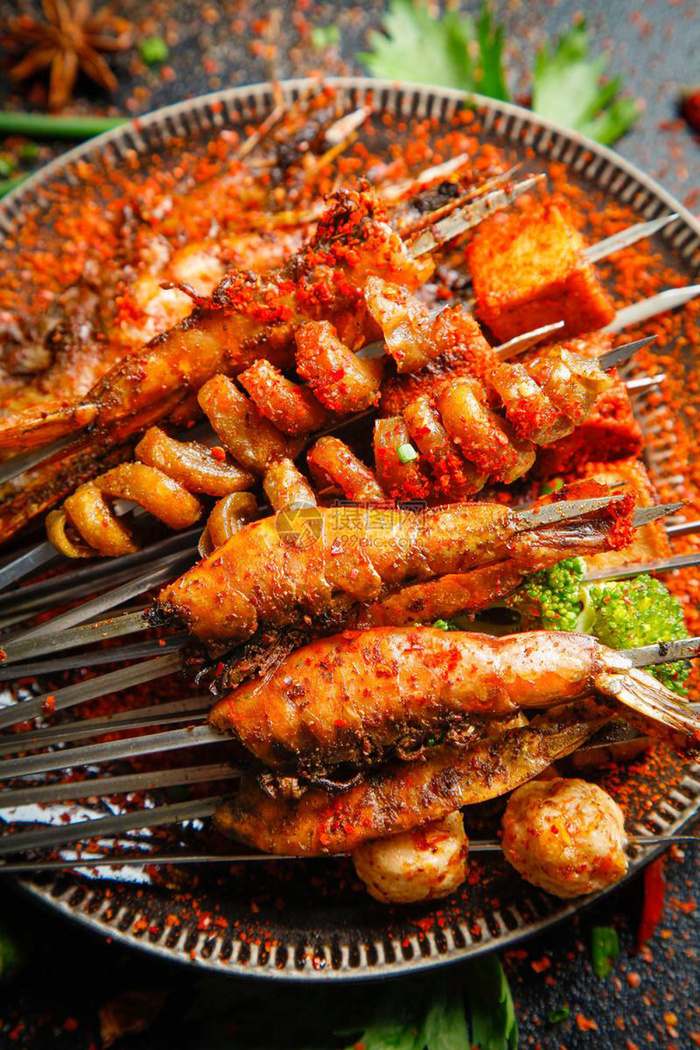 烧烤  烤串 烤肉素材 (2)