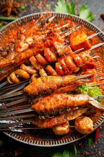 烧烤  烤串 烤肉素材 (2)