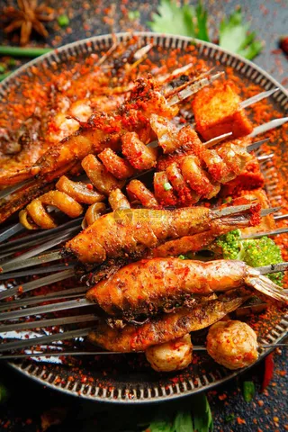 烧烤  烤串 烤肉素材 (2)