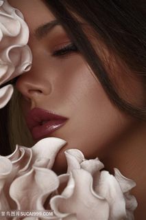 化妆品模特美容