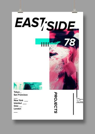 国外时尚 潮流海报 英文PSD海报