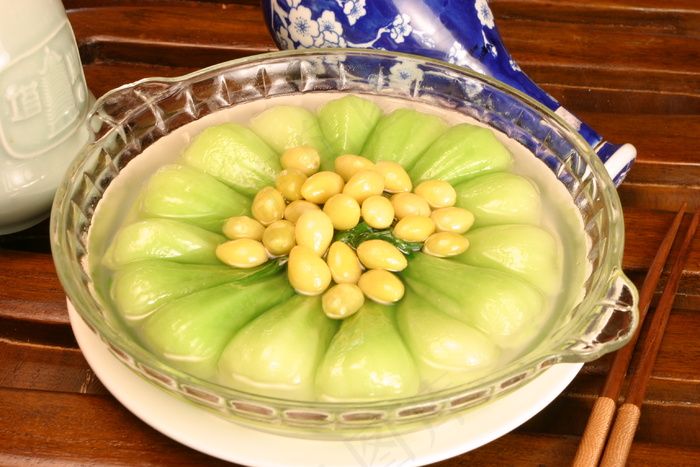 2284白果扒菜心y