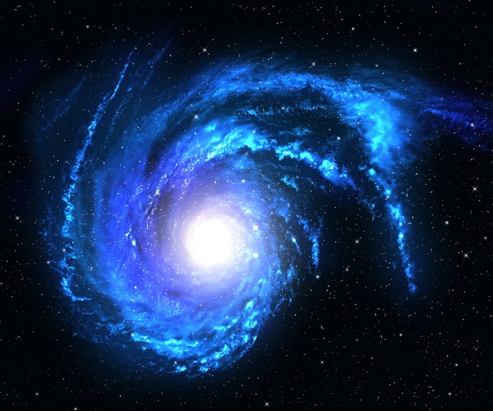 黑洞宇宙蓝光