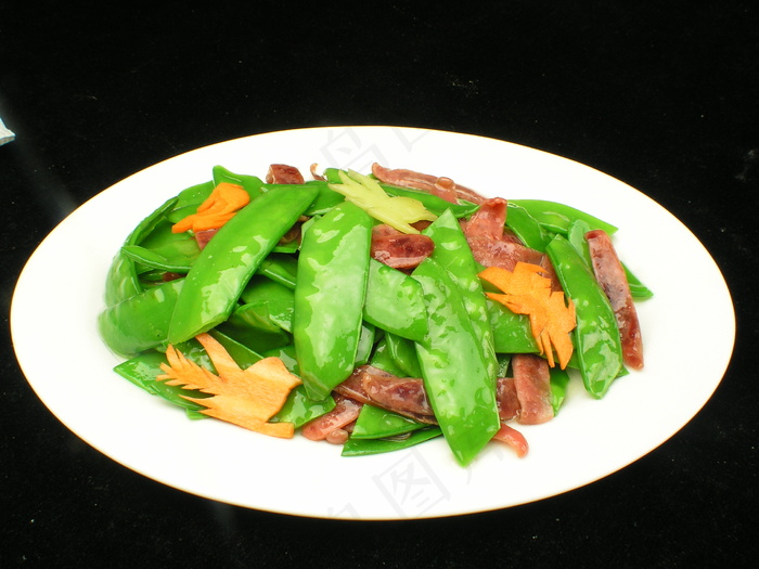 0444腊味荷兰豆sdf