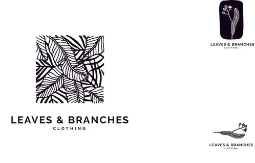 手绘标志LOGO素材