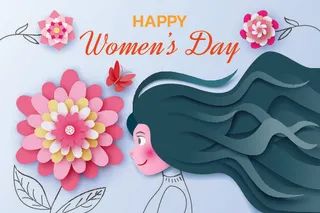 设计三八妇女节女神节背素材