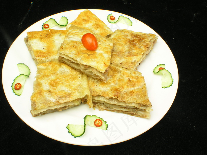 千层肉饼主食|小吃|美食