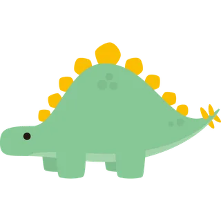 卡通恐龙生日宝宝宴派对素材恐龙派对免扣素材