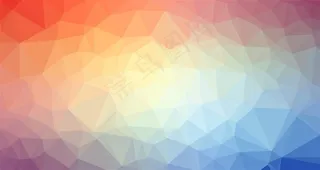 炫彩几何背景素材图片