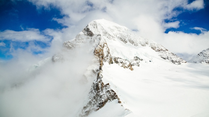 高清唯美雪山雪景