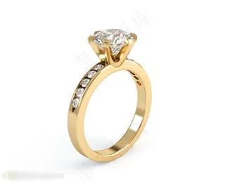 珠宝首饰系列 - 美丽的钻石戒指